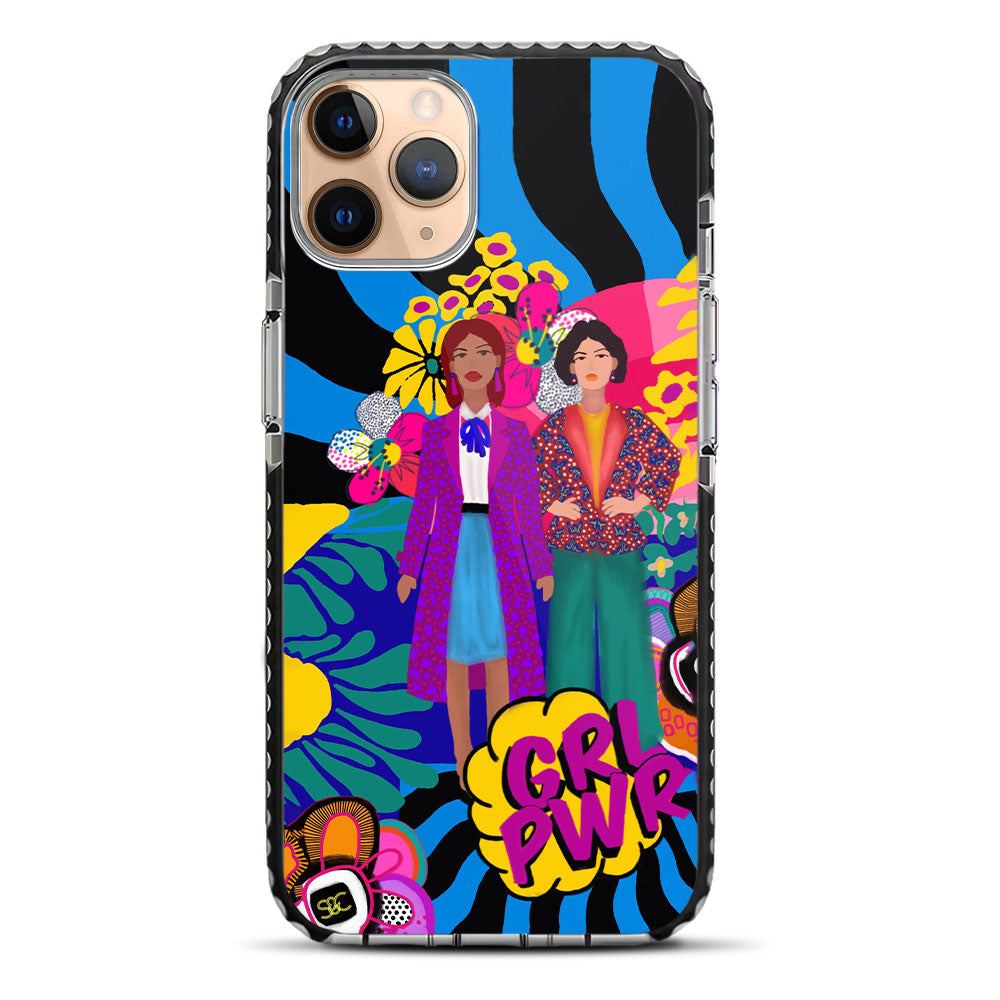 GRL PWR Empowerment Vibe Tribe iPhone 11 Pro Stride Phone Case