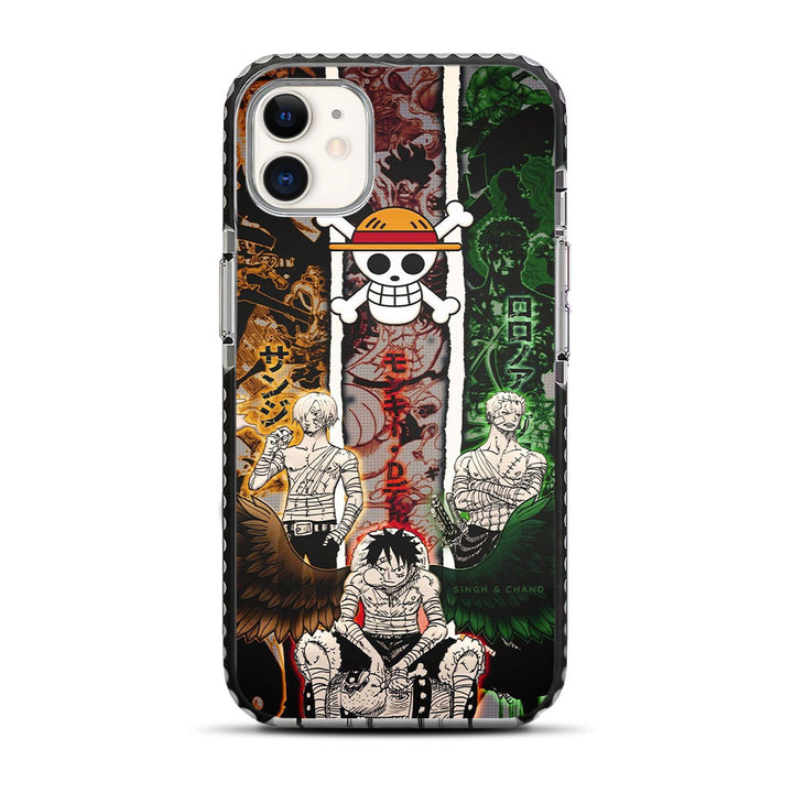 Luffy Sanji Zoro One Piece Anime iPhone 11 Stride Phone Case