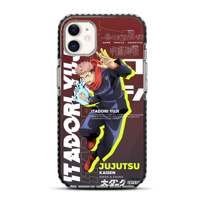Itadori Yuji Jujutsu Kaisen JJK Anime iPhone 11 Stride Phone Case