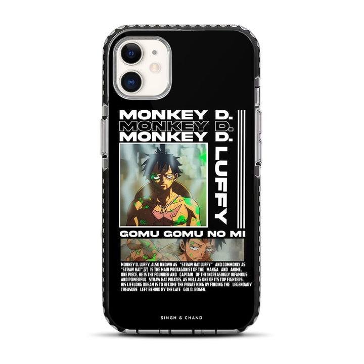 Luffy Impel Down Poison One Piece Anime iPhone 11 Stride Phone Case