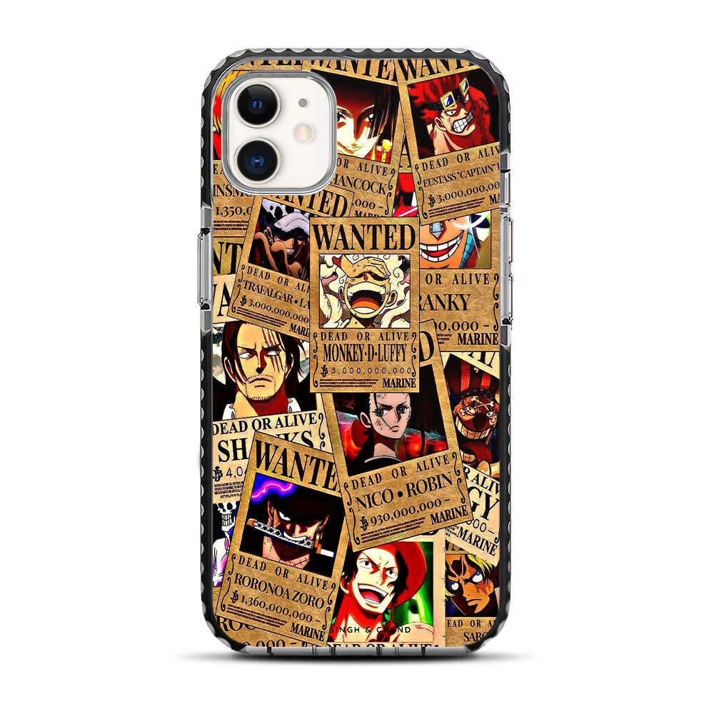 Wanted Posters One Piece Anime iPhone 11 Stride Phone Case