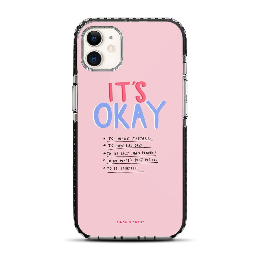 Self-Care Reminder iPhone 11 Stride Phone Case