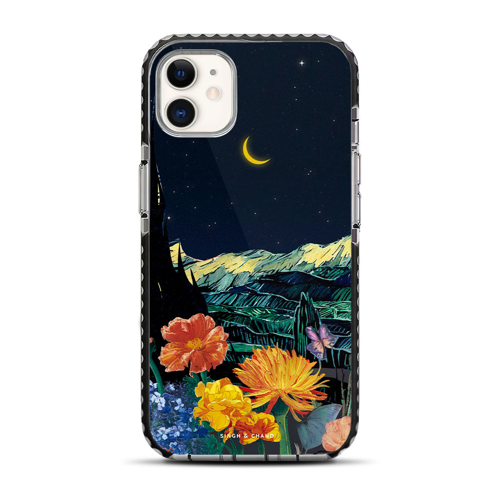 Crescent moon iPhone 11 Stride Phone Case