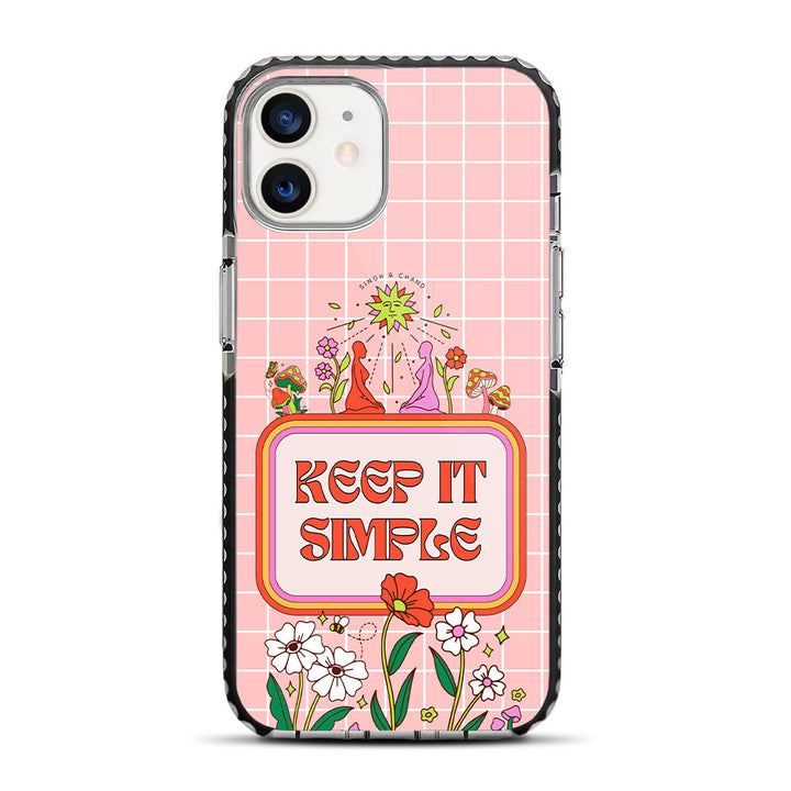Chic Peach iPhone 12 Mini Stride Phone Case