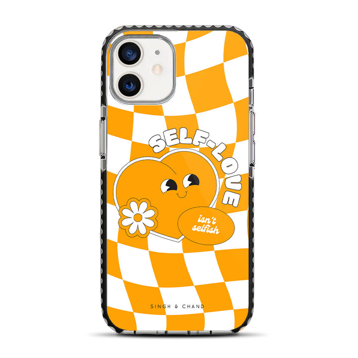 Orange Harmony iPhone 12 Mini Stride Phone Case