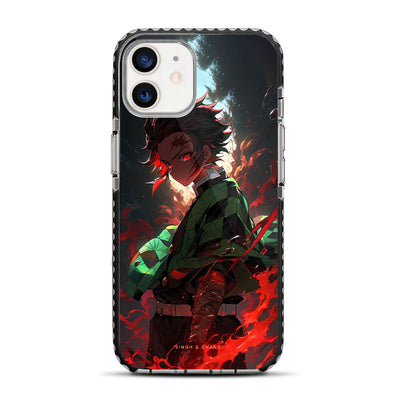 Tanjiro Demon Slayer Anime iPhone 12 Mini Stride Phone Case