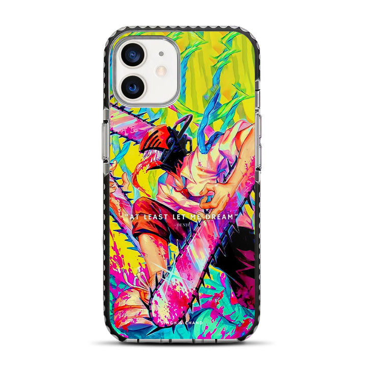 Chainsaw Man 4.0 Anime iPhone 12 Mini Stride Phone Case