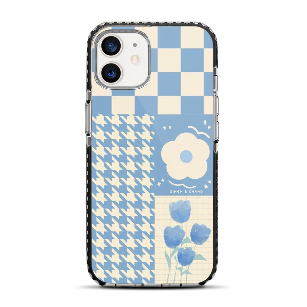 Blue Floral Dream 1.0 iPhone 12 Mini Stride Phone Case