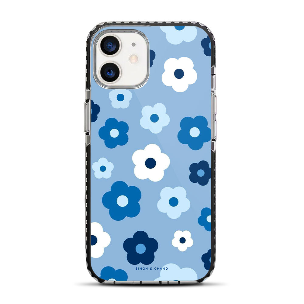 Blue Floral Dream 2.0 iPhone 12 Mini Stride Phone Case