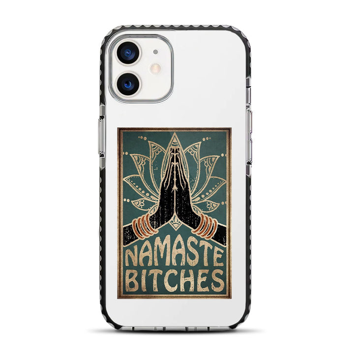 Namaste Bitches iPhone 12 Mini Stride Phone Case