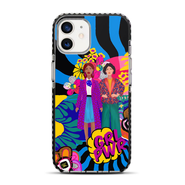 GRL PWR Empowerment Vibe Tribe iPhone 12 Mini Stride Phone Case