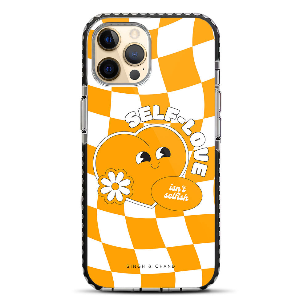 Orange Harmony iPhone 12 Pro Max Stride Phone Case