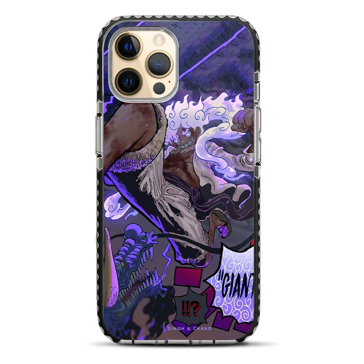 Gear 5 Luffy vs Kaido One Piece Anime iPhone 12 Pro Max Stride Phone Case