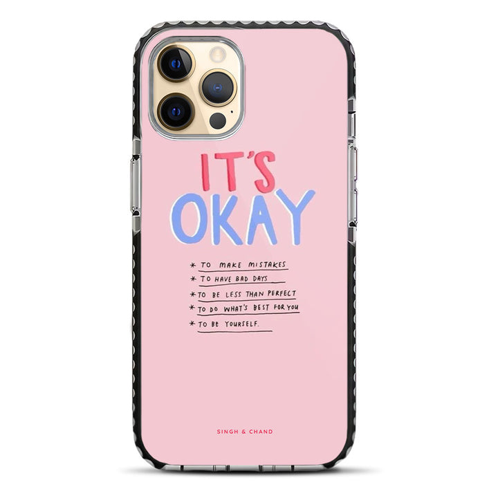 Self-Care Reminder iPhone 12 Pro Max Stride Phone Case