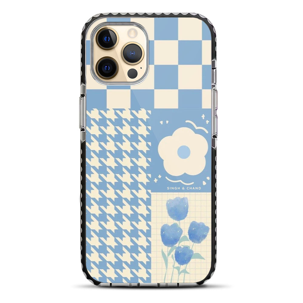 Blue Floral Dream 1.0 iPhone 12 Pro Max Stride Phone Case