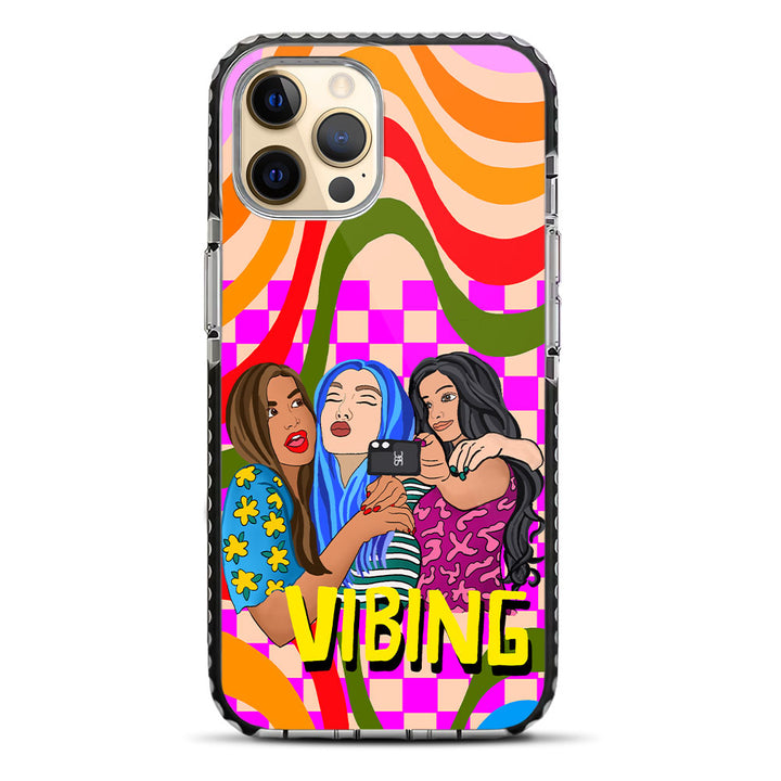 Vibing Vibe Tribe iPhone 12 Pro Max Stride Phone Case