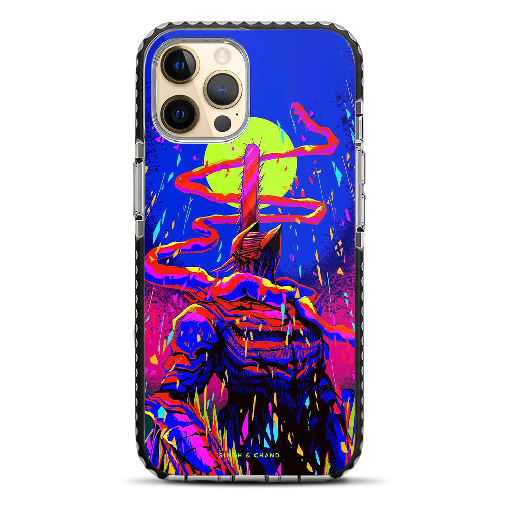 Chainsaw Man 1.0 Anime iPhone 12 Pro Stride Phone Case