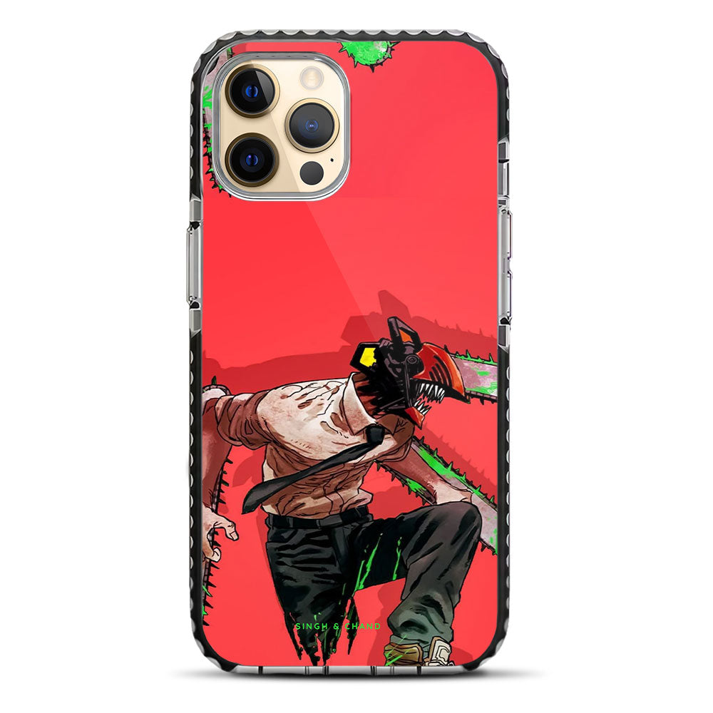 Chainsaw Man 2.0 Anime iPhone 12 Pro Stride Phone Case