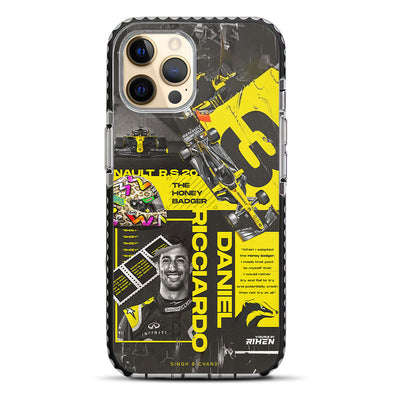 F1 Renault - Daniel Riccardo iPhone 12 Pro Stride Phone Case