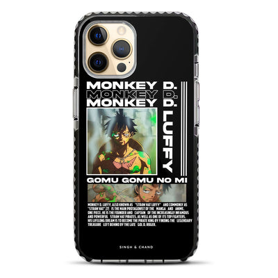 Luffy Impel Down Poison One Piece Anime iPhone 12 Pro Stride Phone Case