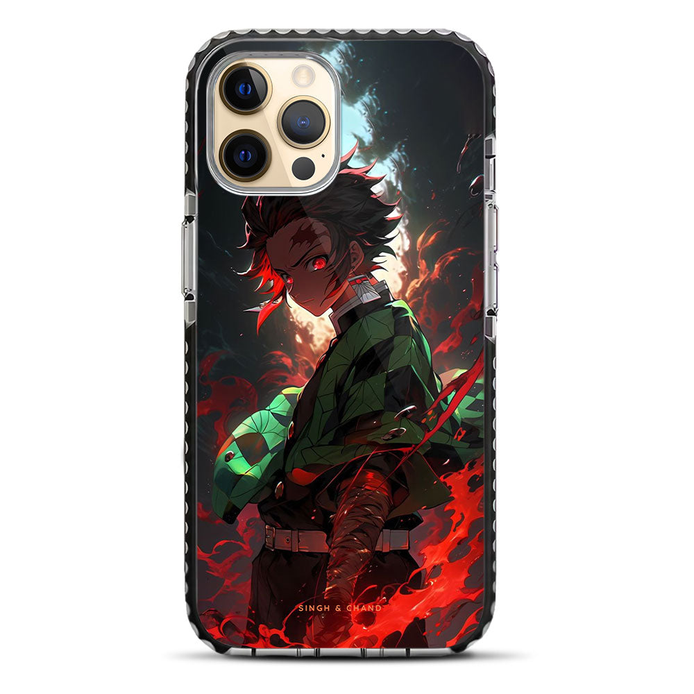 Tanjiro Demon Slayer Anime iPhone 12 Pro Stride Phone Case