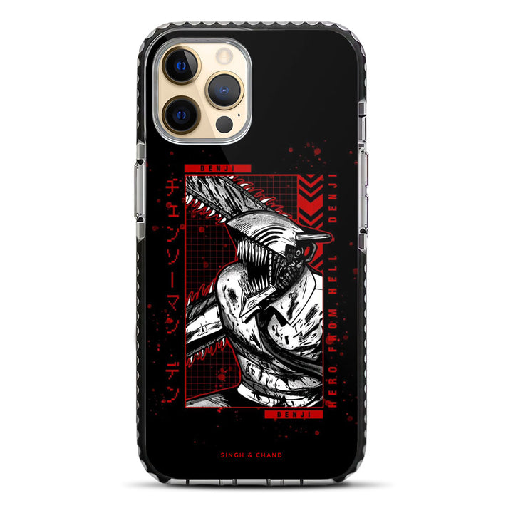 Chainsaw Man 3.0 Anime iPhone 12 Pro Stride Phone Case