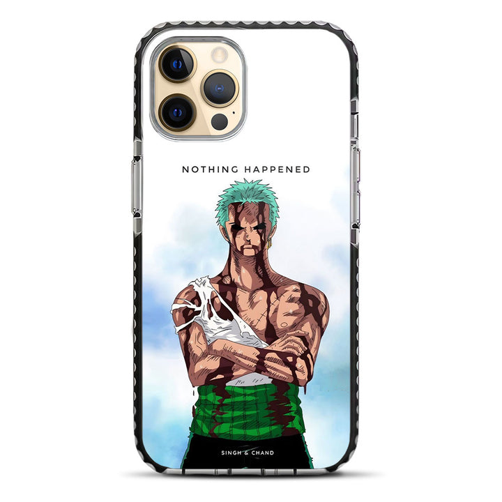 Roronoa Zoro 1.0 One Piece Anime iPhone 12 Pro Stride Phone Case