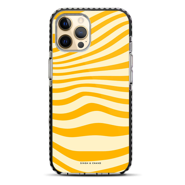 Monochrome Marble iPhone 12 Pro Stride Phone Case