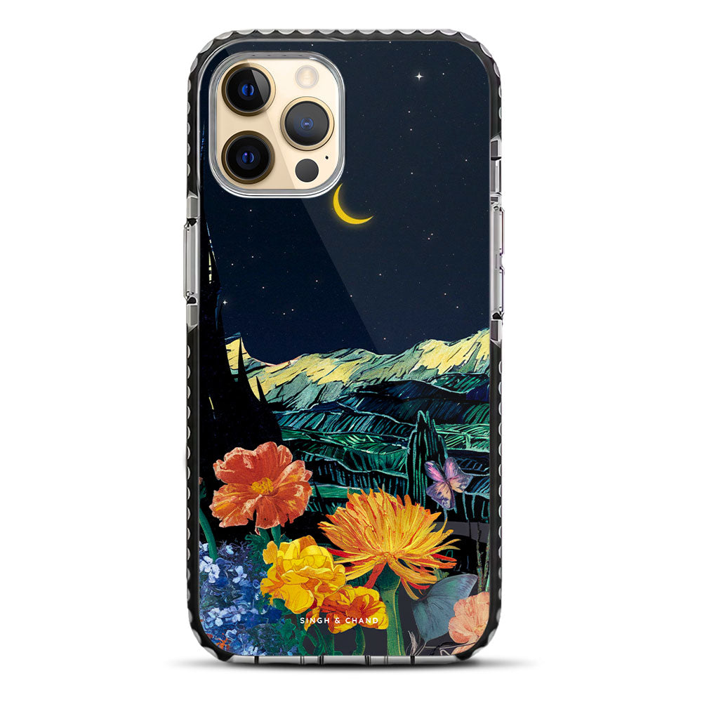 Crescent moon iPhone 12 Pro Stride Phone Case