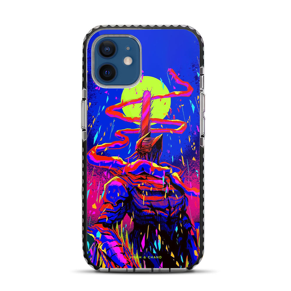 Chainsaw Man 1.0 Anime iPhone 12 Stride Phone Case