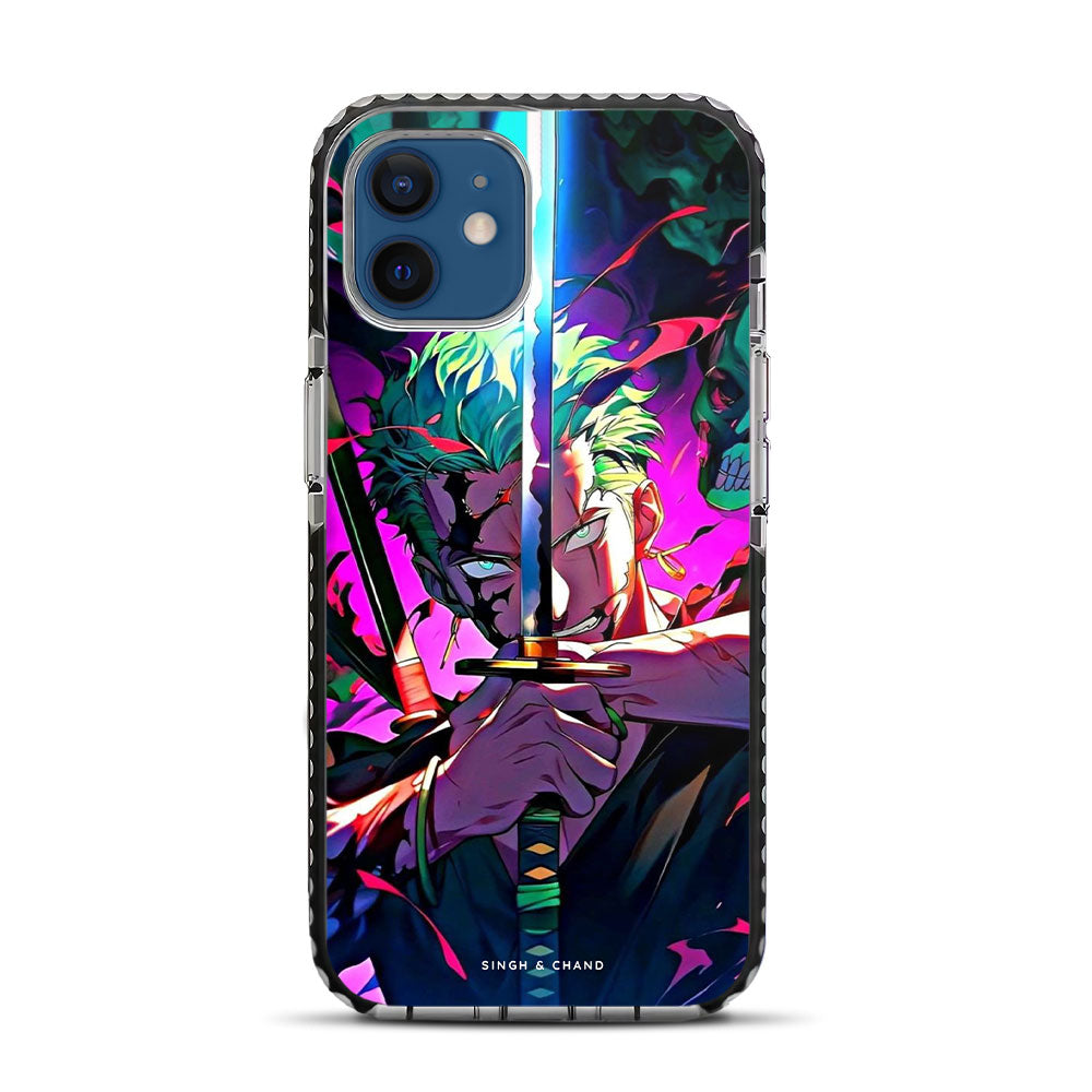 Roronoa Zoro 4.0 One Piece Anime iPhone 12 Stride Phone Case