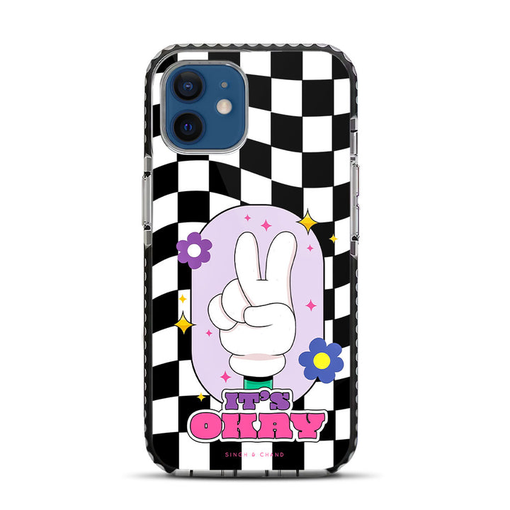 Assured Noir iPhone 12 Stride Phone Case