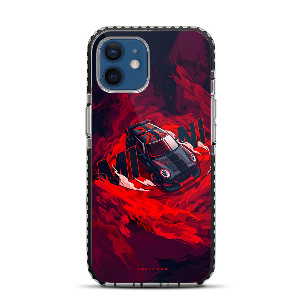 Mini Supercar iPhone 12 Stride Phone Case