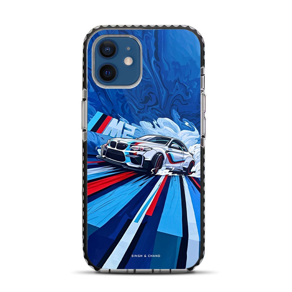 M2 Supercar iPhone 12 Stride Phone Case