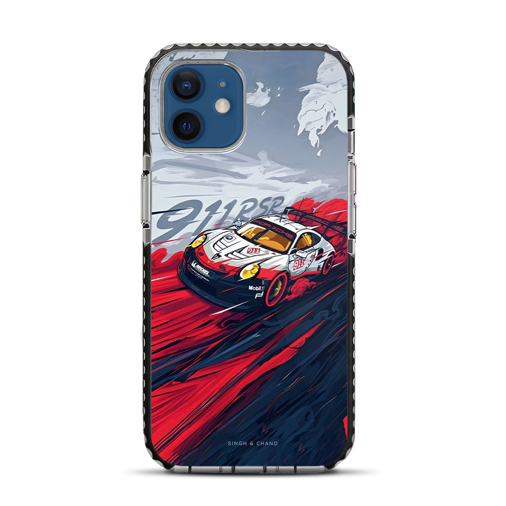 911 RSR Supercar iPhone 12 Stride Phone Case