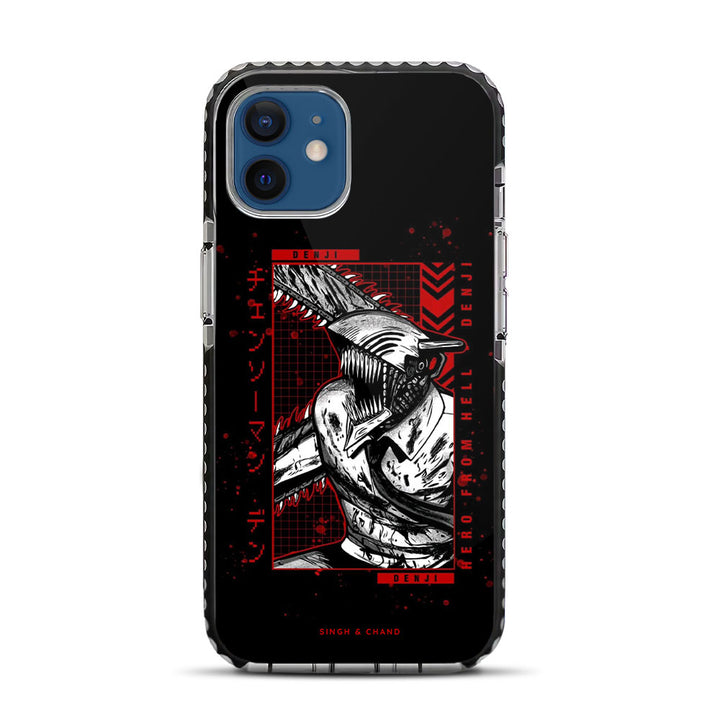 Chainsaw Man 3.0 Anime iPhone 12 Stride Phone Case