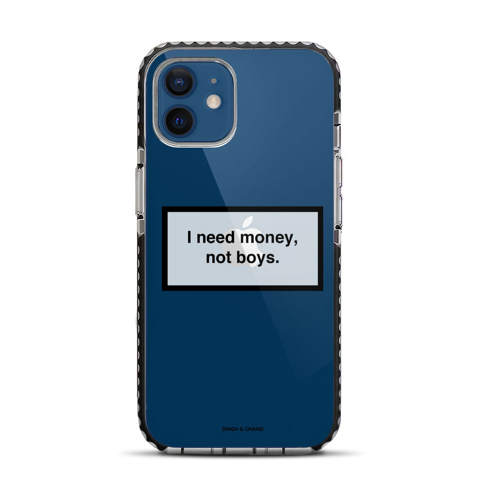 Need money iPhone 12 Stride Phone Case