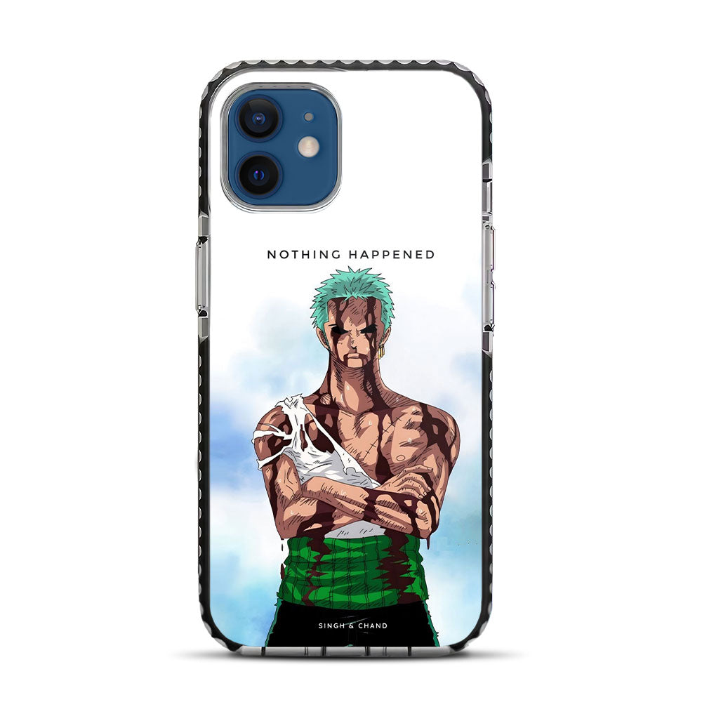 Roronoa Zoro 1.0 One Piece Anime iPhone 12 Stride Phone Case