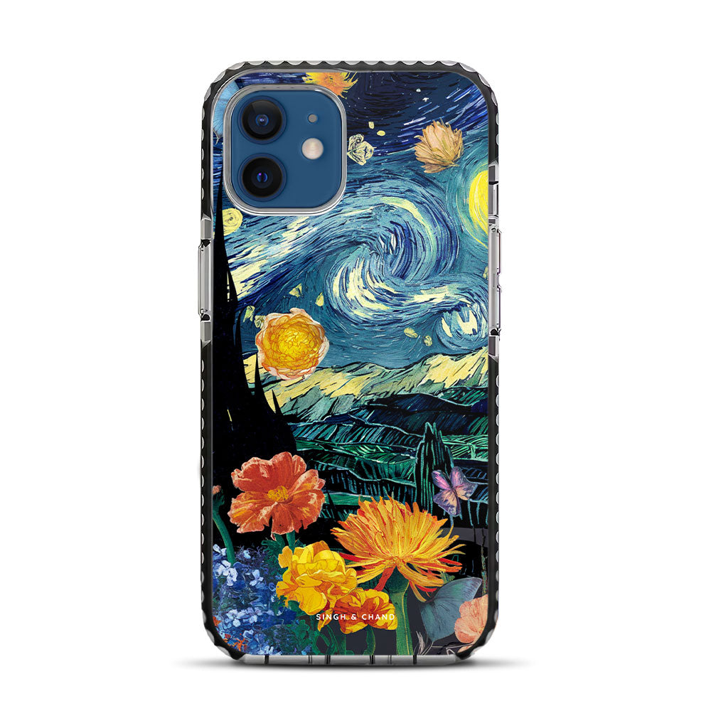 Van Gogh's Starry night iPhone 12 Stride Phone Case