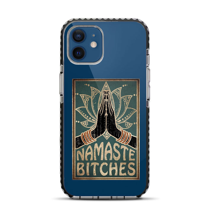 Namaste Bitches iPhone 12 Stride Phone Case