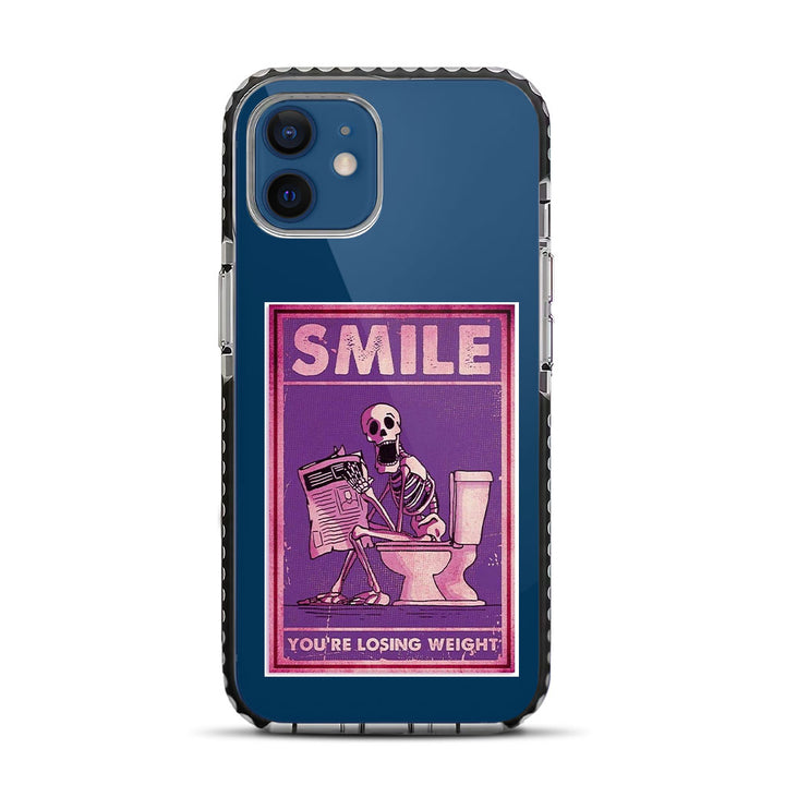Toilet Humor – Drop It Like It's Hot iPhone 12 Stride Phone Case