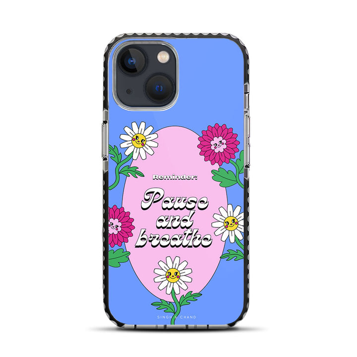 Tranquil Blue iPhone 13 Mini Stride Phone Case