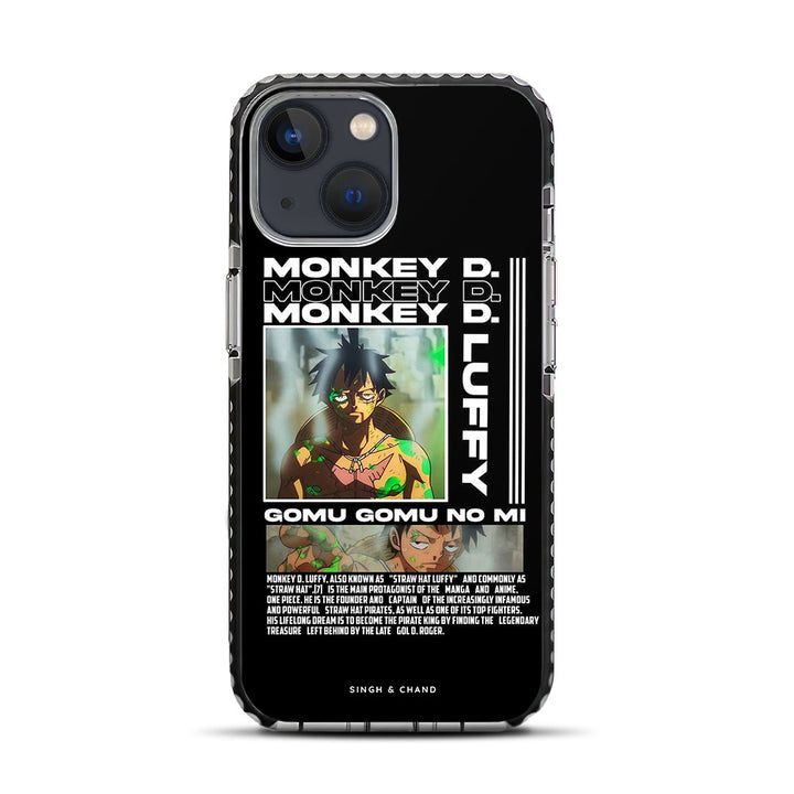 Luffy Impel Down Poison One Piece Anime iPhone 13 Mini Stride Phone Case