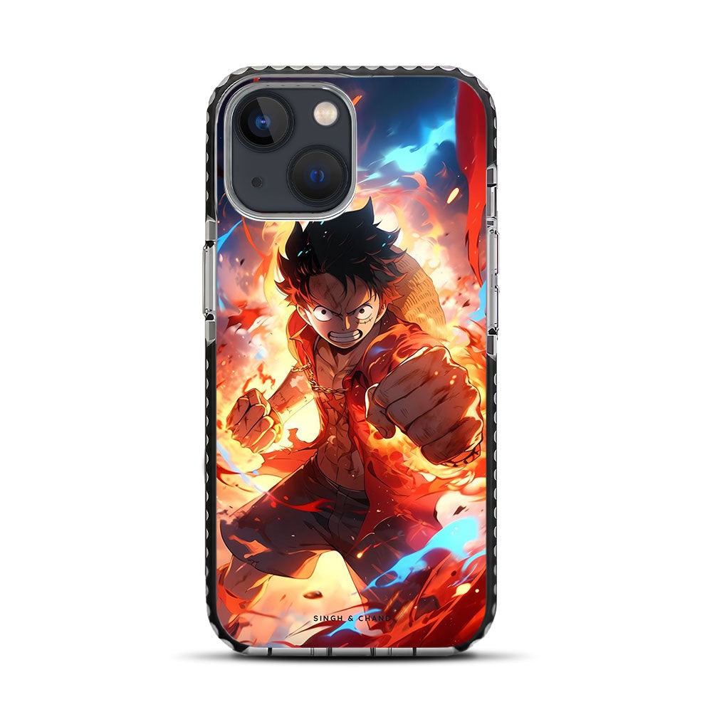 Luffy One Piece Anime iPhone 13 Mini Stride Phone Case