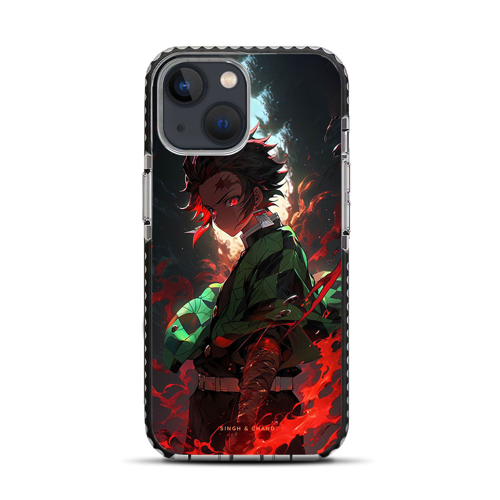 Tanjiro Demon Slayer Anime iPhone 13 Mini Stride Phone Case