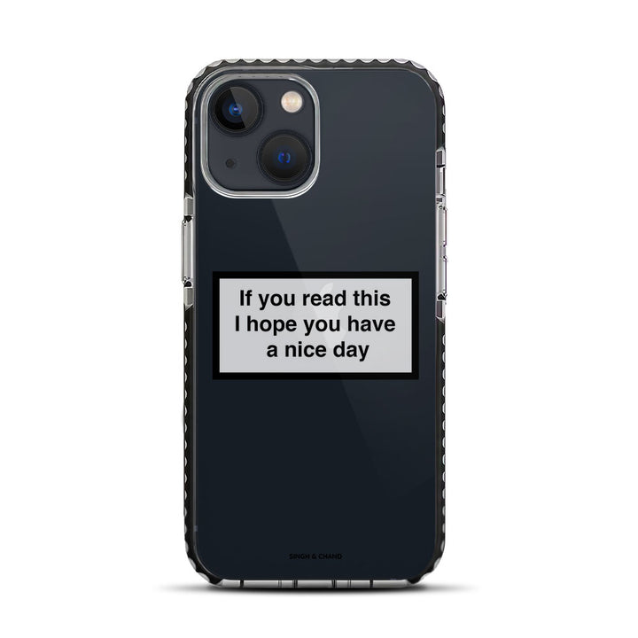 Have a nice day iPhone 13 Mini Stride Phone Case