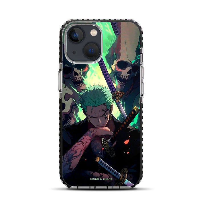 Roronoa Zoro 2.0 One Piece Anime iPhone 13 Mini Stride Phone Case