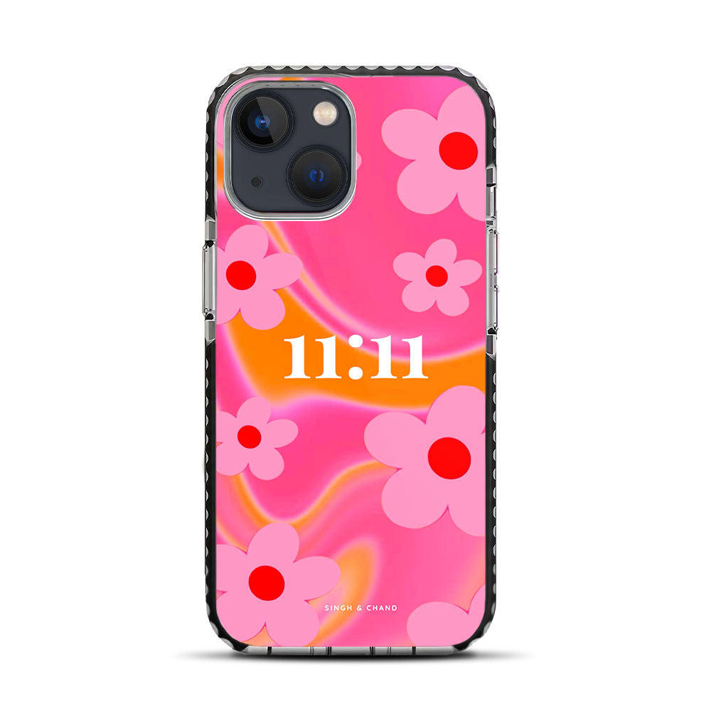 Pink Paradise iPhone 13 Mini Stride Phone Case