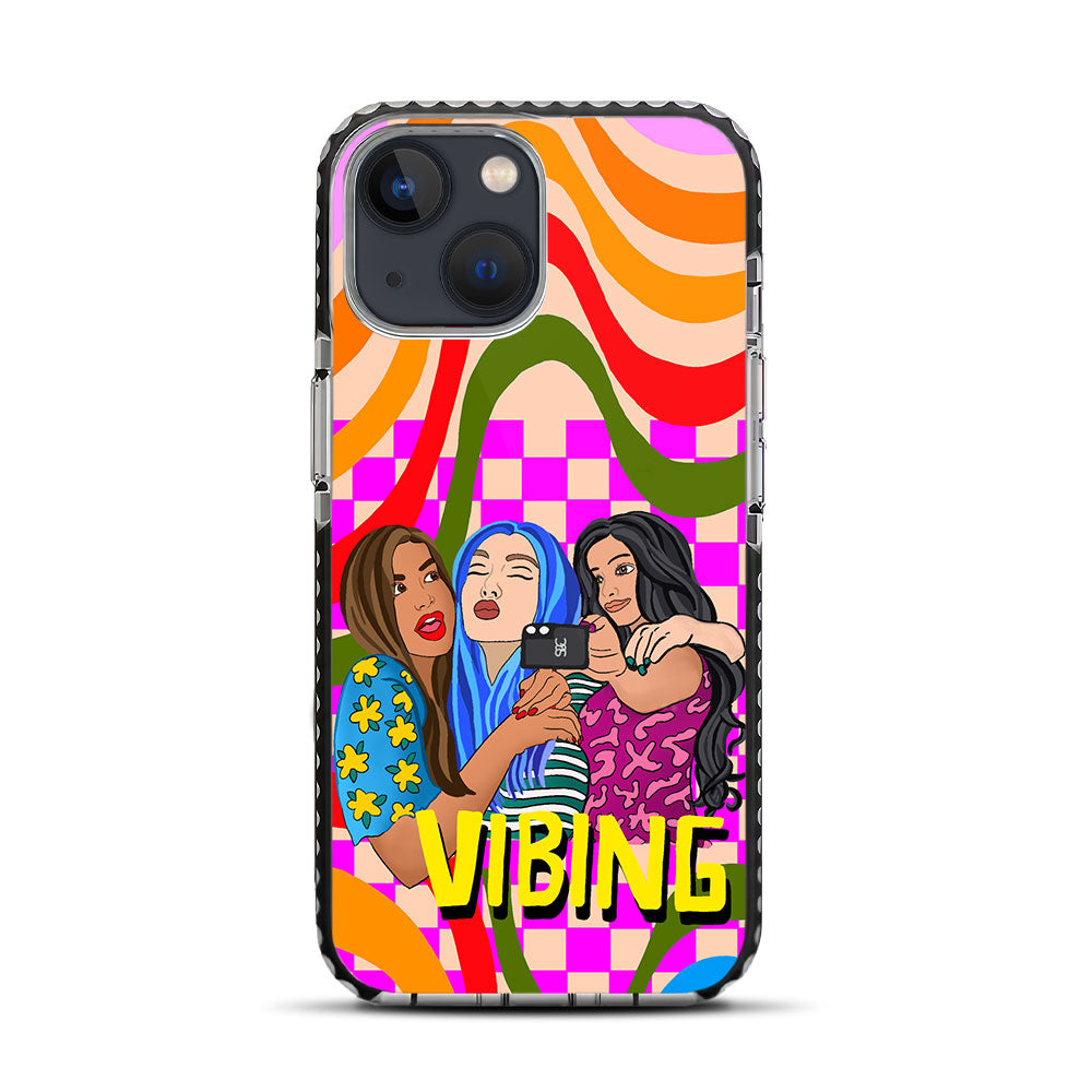 Vibing Vibe Tribe iPhone 13 Mini Stride Phone Case