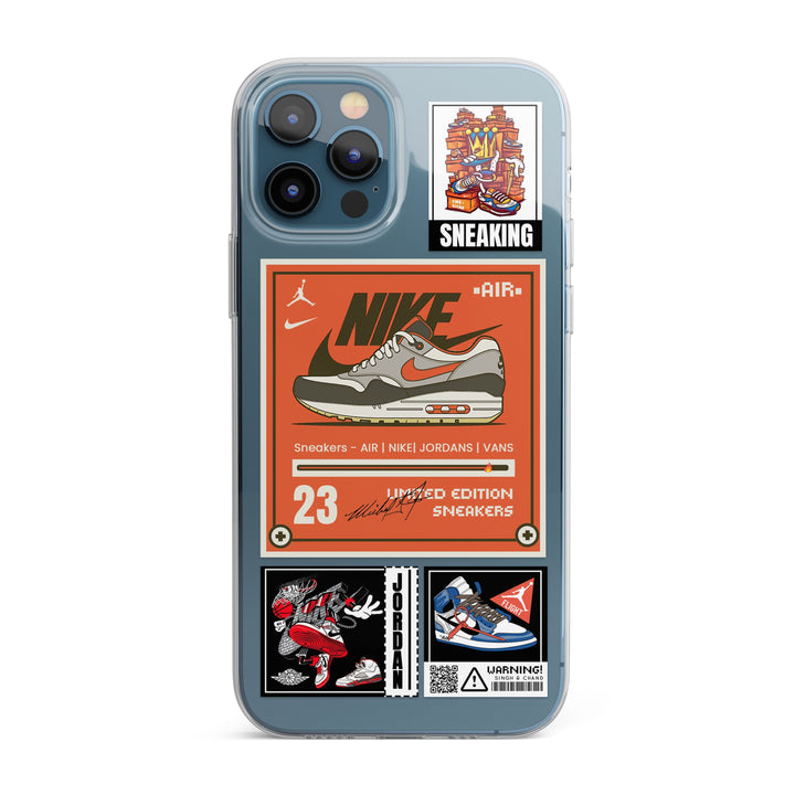 Sneaking Silicon Phone Case